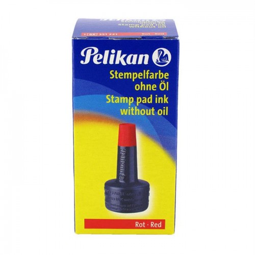 Pelikan Kırmızı Istampa Mürekkebi 28 ml