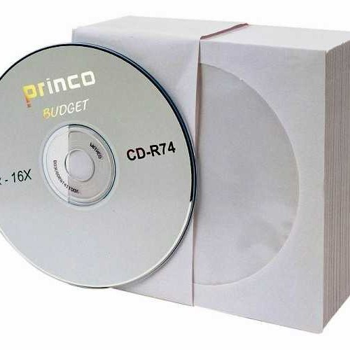 cd zarfı kare  90gr beyaz 25 li