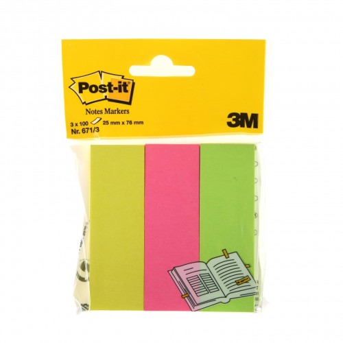 post-it sayfa işareti 3x100